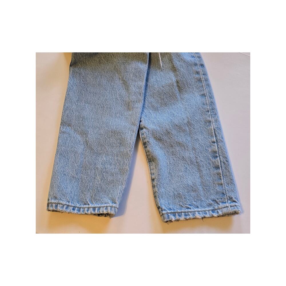Levis 501 Selvedge Jeans White Oak Cone Denim Womens 25 Blue Distressed Skinny - Picture 14 of 16